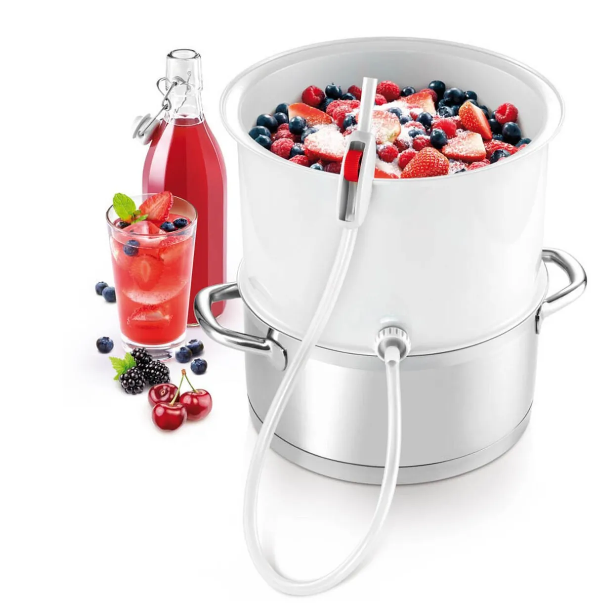 Gifi Extracteur de jus de fruits et légumes à la vapeur Outlet