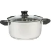 Gifi Faitout en inox gris argent 24 cm Sale
