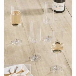 Gifi Flûte à champagne cristallin 34 cl x4