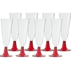 Gifi Flûte à champagne plastique x8
