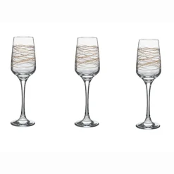 Gifi Flûte à champagne spirale x3 Sale