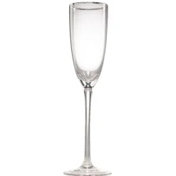 Gifi Flûte avec filet argenté en verre