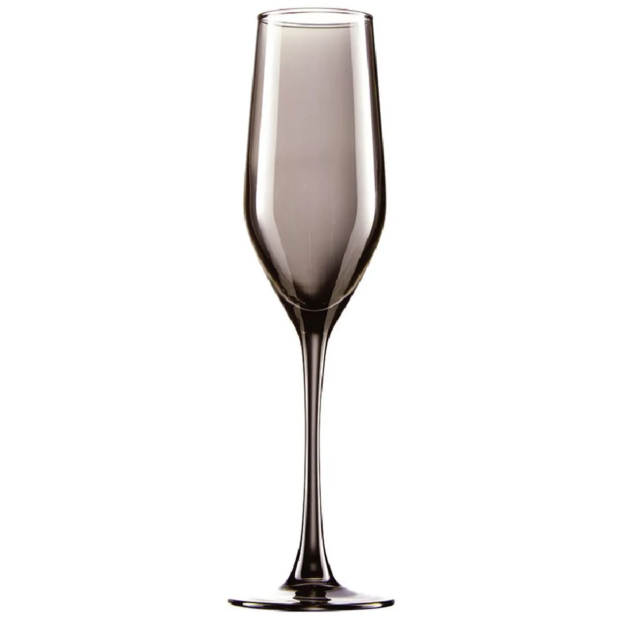 Gifi Flûte en verre Kira Smoked 17cL x4