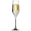 Gifi Flûte en verre Oksana argentée 17cL x4 Outlet