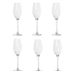 Gifi Flûte verre à vin cristallin gamme Wine Emotion 24 cl x6 Outlet