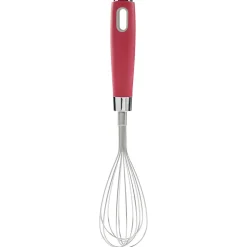 Gifi Fouet de cuisine en inox manche en polypropylène rouge Outlet