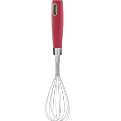 Gifi Fouet de cuisine en inox manche en polypropylène rouge Outlet
