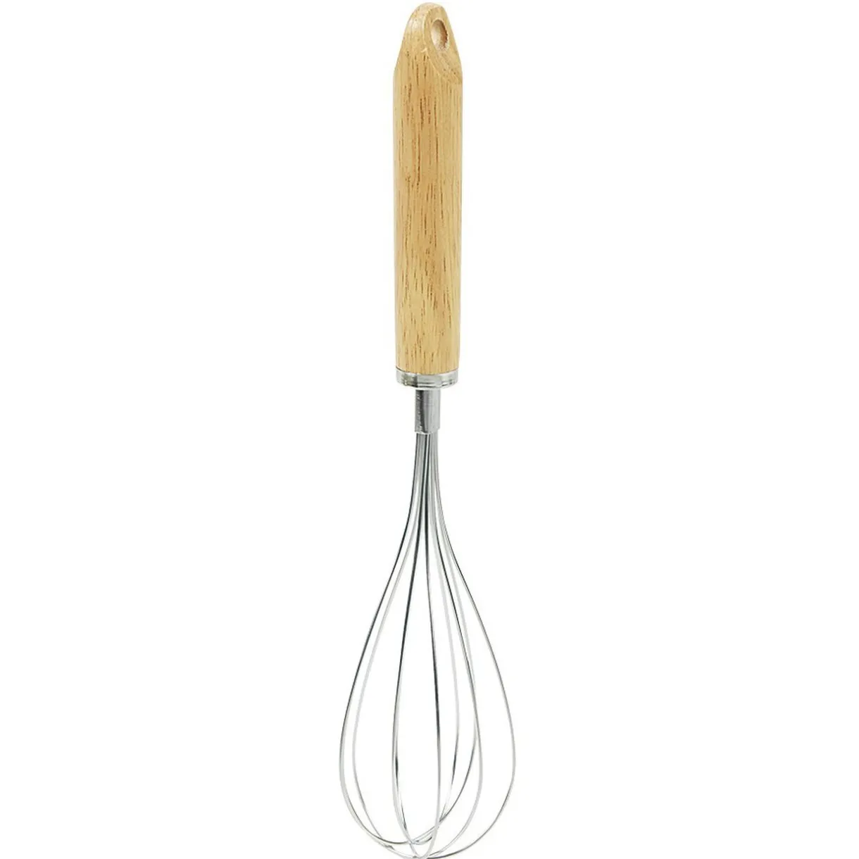 Gifi Fouet de cuisine inox avec manche en bois New