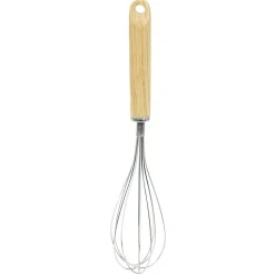 Gifi Fouet de cuisine inox avec manche en bois New