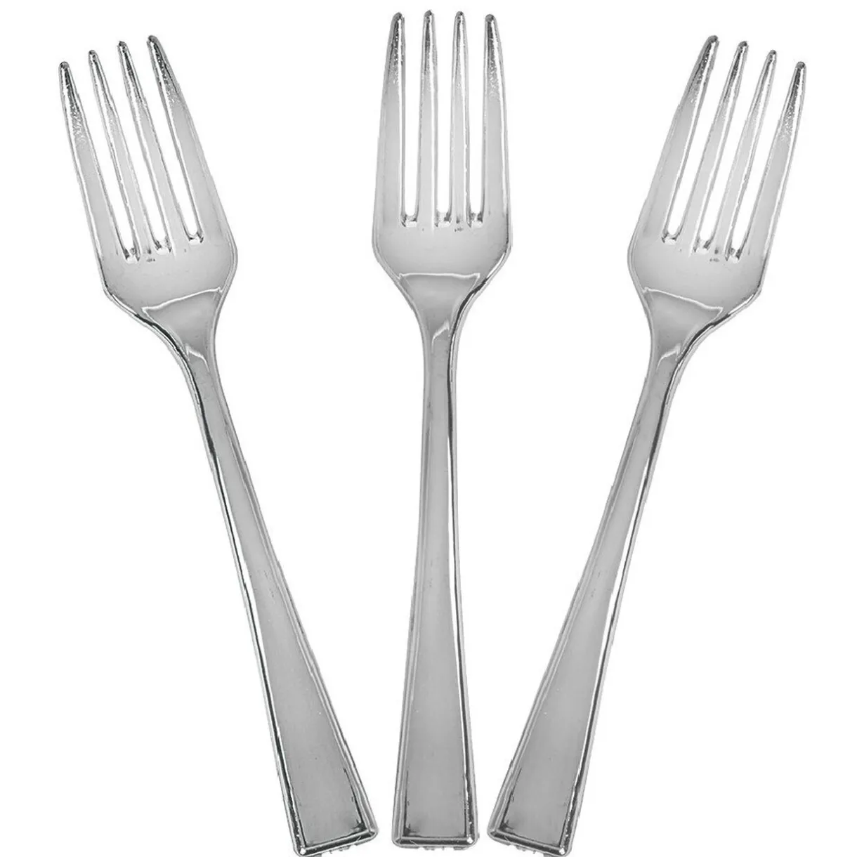 Gifi Fourchette à cocktail gris acier x12