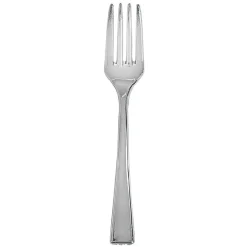 Gifi Fourchette à cocktail gris acier x12