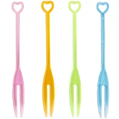 Gifi Fourchette cocktail plastique x30