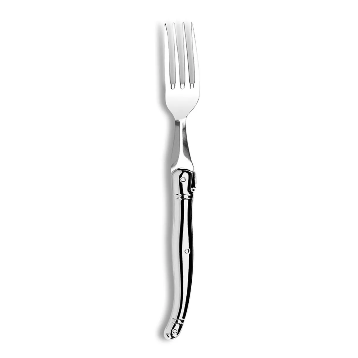 Gifi Fourchette Laguiole acier inox gris