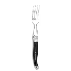 Gifi Fourchette Laguiole inox manche ABS gris