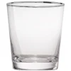 Gifi Gobelet avec filet argenté en verre Clearance