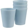 Gifi Gobelet bleu en bambou x 4