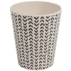 Gifi Gobelet décor géométrique noir et blanc Discount