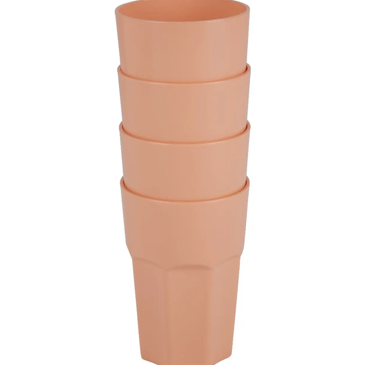 Gifi Gobelet en plastique couleur unie x 4