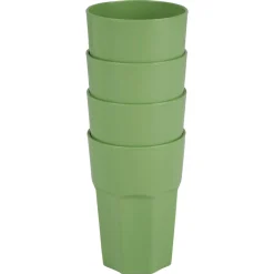 Gifi Gobelet en plastique couleur unie x 4