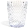 Gifi Gobelet en plastique transparent effet martelé