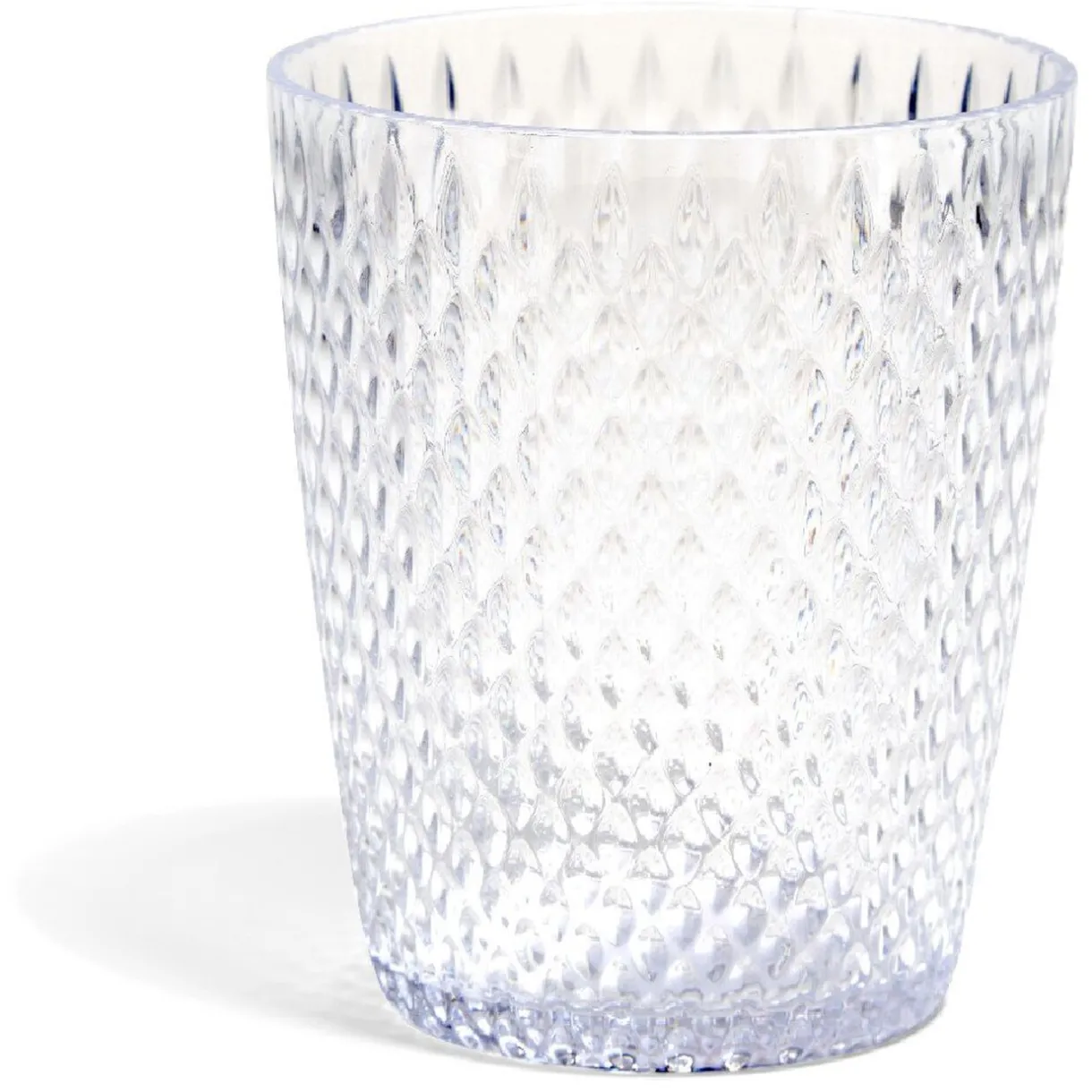 Gifi Gobelet en plastique transparent effet martelé