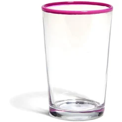 Gifi Gobelet en verre bord coloré 30 cl x 3
