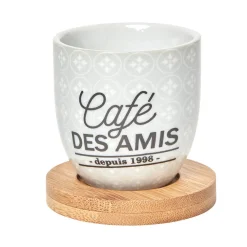 Gifi Gobelet expresso Bistrot du coin 11 cl x4