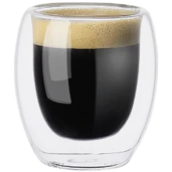 Gifi Gobelet expresso double paroi verre 10 cl x6 New