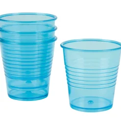 Gifi Gobelet plastique bleu x4