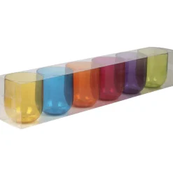 Gifi Gobelet plastique multicolore x6 Discount