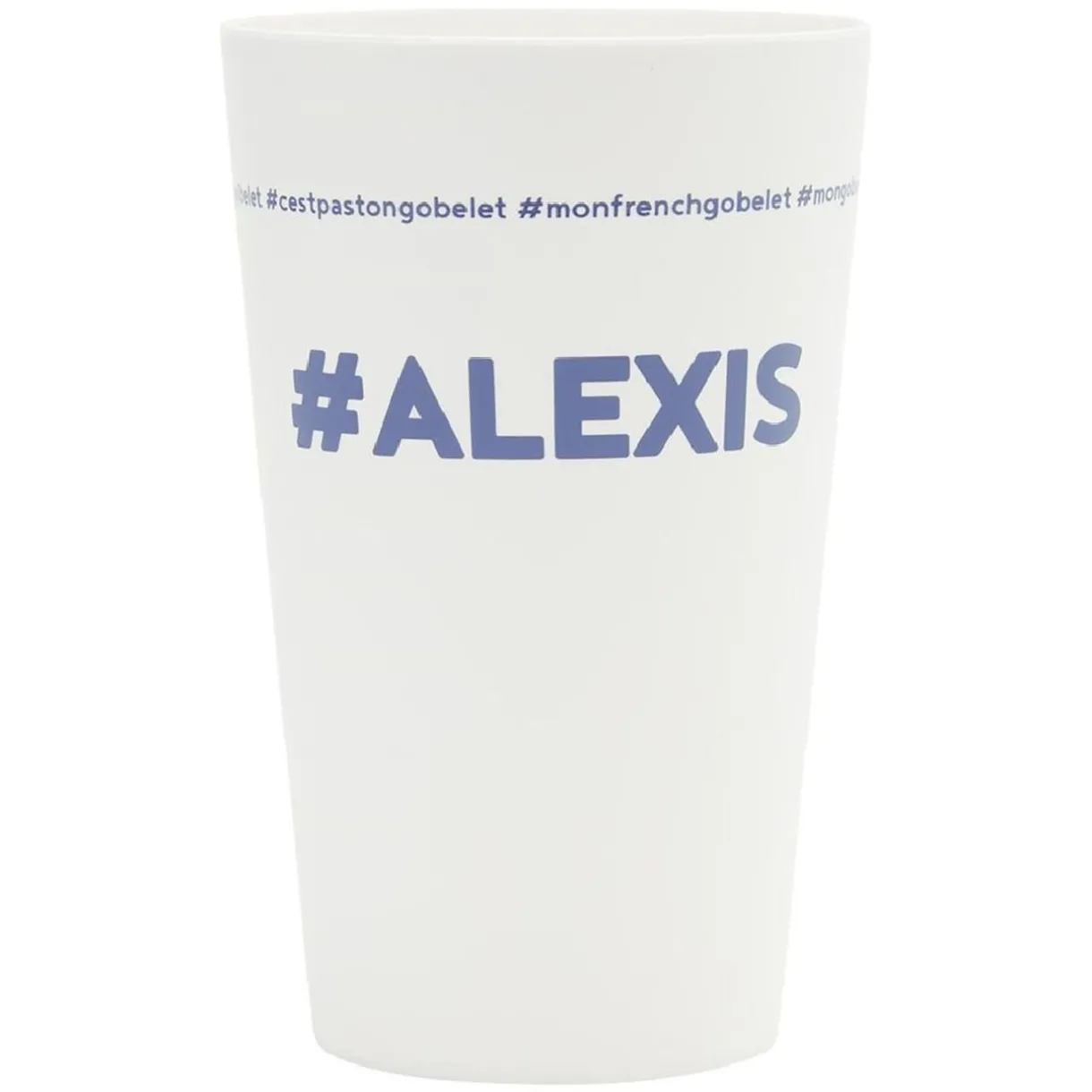 Gifi Gobelet plastique prénom #ALEXIS 33cl