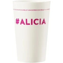 Gifi Gobelet plastique prénom #ALICIA 33cl