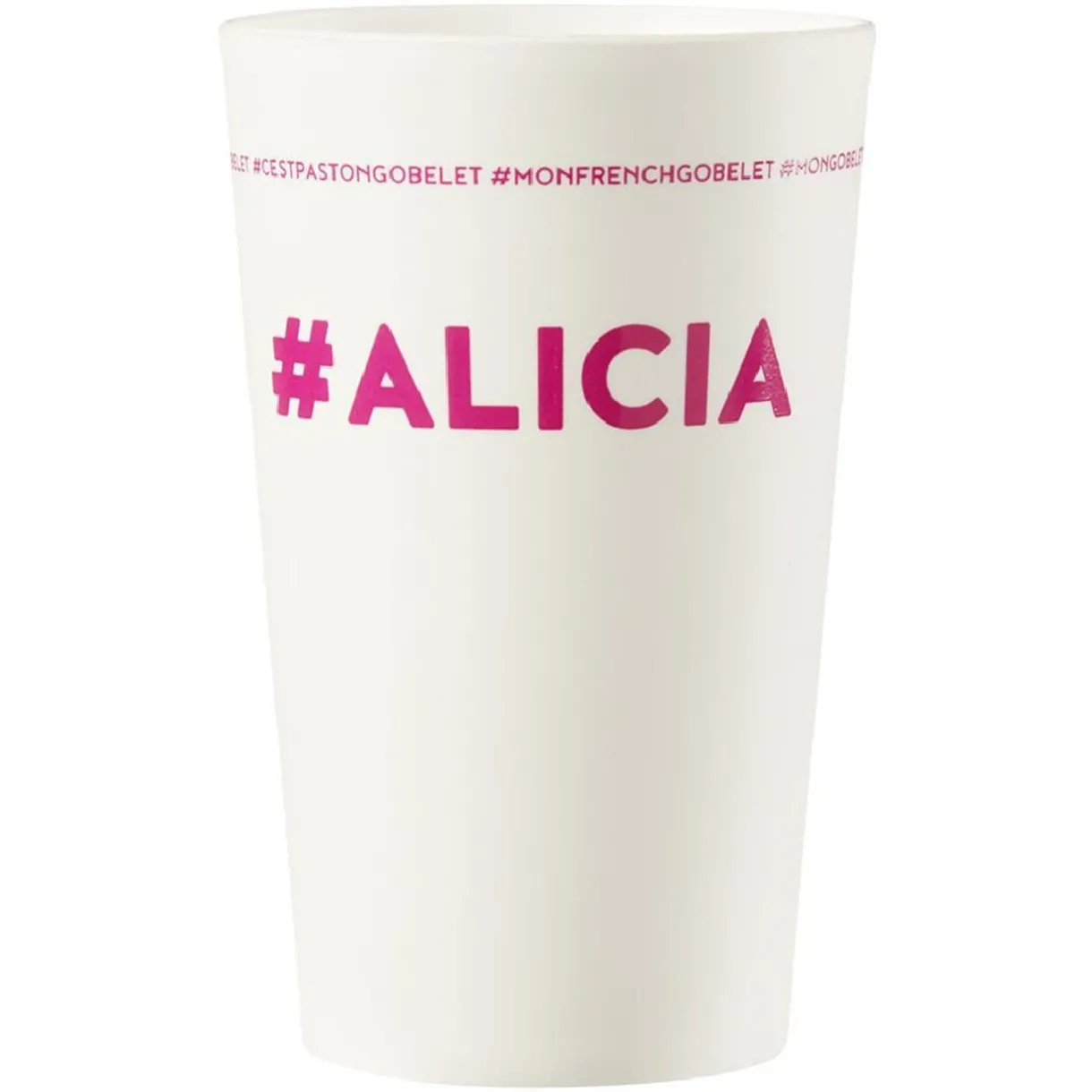 Gifi Gobelet plastique prénom #ALICIA 33cl