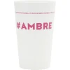 Gifi Gobelet plastique prénom #AMBRE 33cl