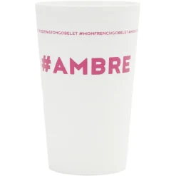 Gifi Gobelet plastique prénom #AMBRE 33cl