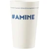 Gifi Gobelet plastique prénom #AMINE 33cl