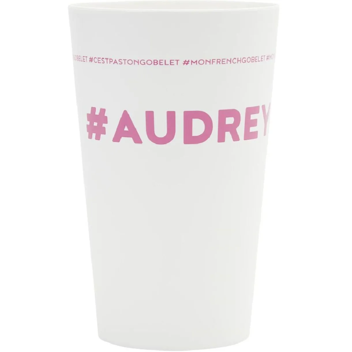 Gifi Gobelet plastique prénom #AUDREY 33cl
