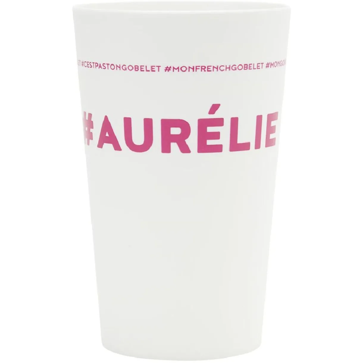 Gifi Gobelet plastique prénom #AURÉLIE 33cl