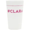 Gifi Gobelet plastique prénom #CLARA 33cl