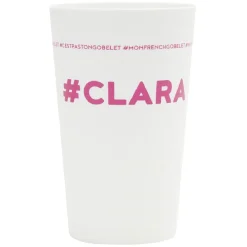 Gifi Gobelet plastique prénom #CLARA 33cl