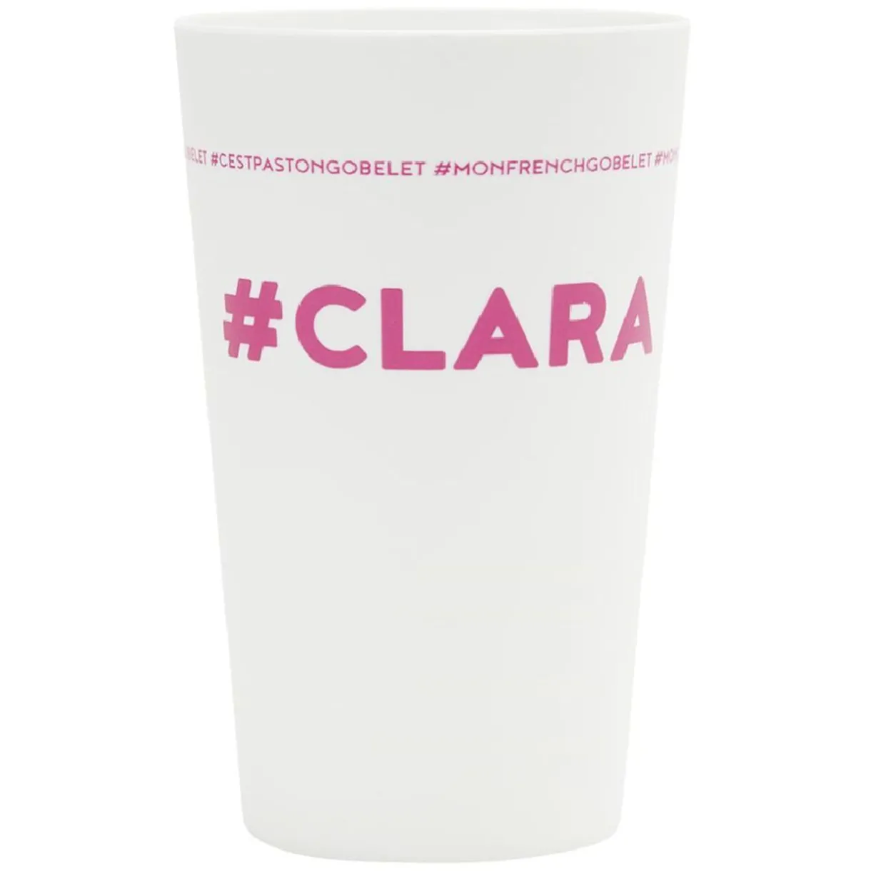 Gifi Gobelet plastique prénom #CLARA 33cl
