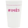 Gifi Gobelet plastique prénom #INES 33cl