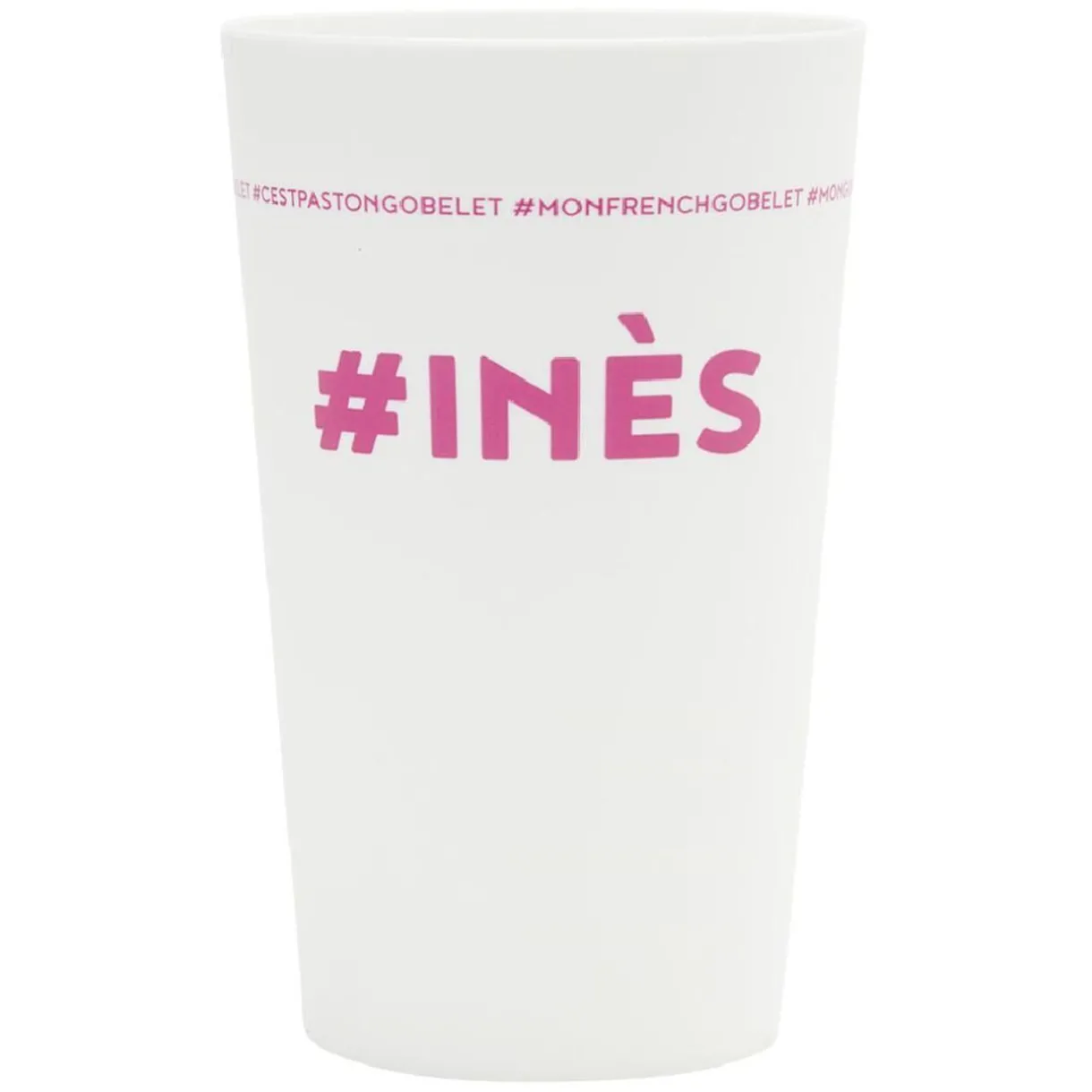 Gifi Gobelet plastique prénom #INES 33cl