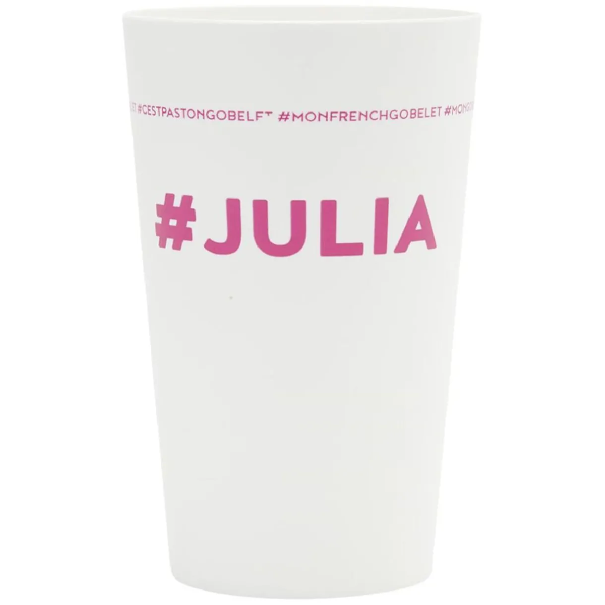 Gifi Gobelet plastique prénom #JULIA 33cl