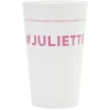 Gifi Gobelet plastique prénom #JULIETTE 33cl