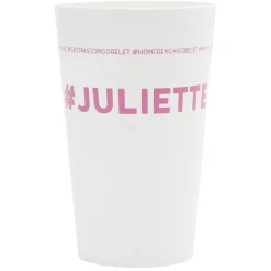 Gifi Gobelet plastique prénom #JULIETTE 33cl