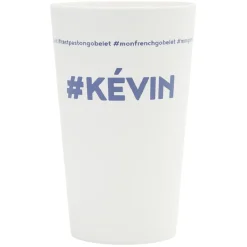 Gifi Gobelet plastique prénom #KÉVIN 33cl