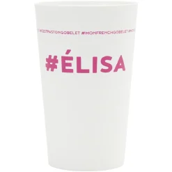Gifi Gobelet plastique prénom #ÉLISA 33cl