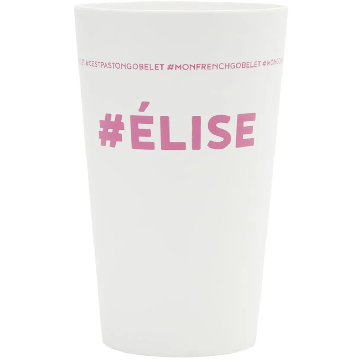 Gifi Gobelet plastique prénom #ÉLISE 33cl