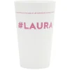Gifi Gobelet plastique prénom #LAURA 33cl